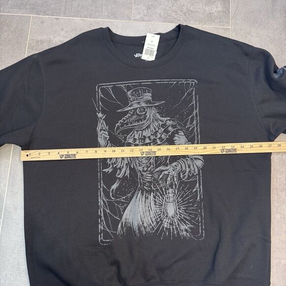 VampireFreaks Plague Doctor Sweatshirt – 2XL – NWT - Picture 10 of 12